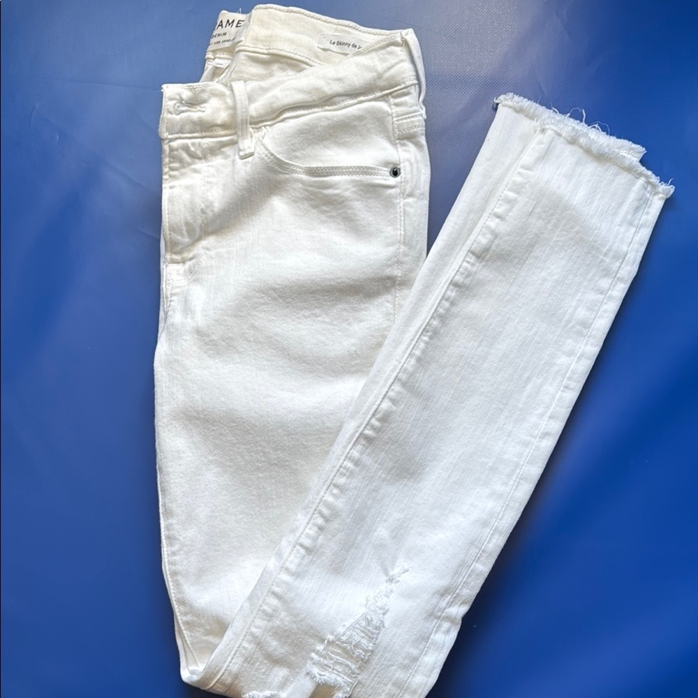 Frame Denim Women's White Jeans